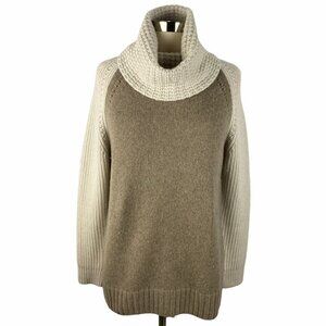 AUTUMN CASHMERE Cowl Neck Sweater M